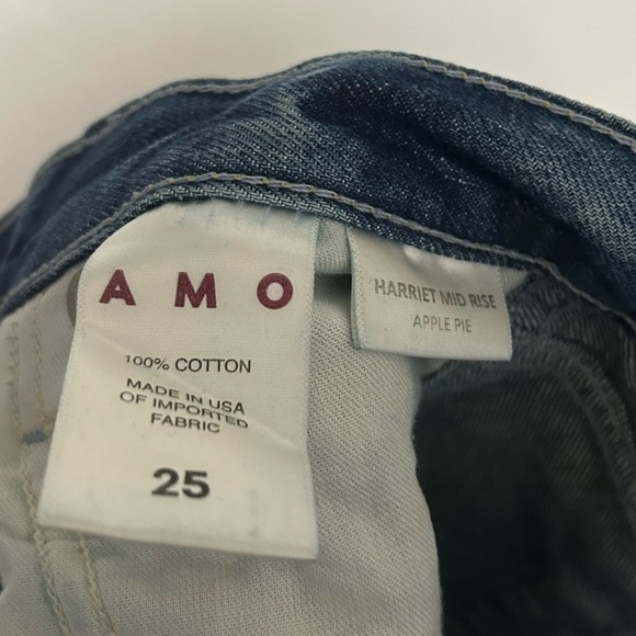 AMO Harriet mid‎ rise apple pie size 25 jeans - Picture 9 of 9